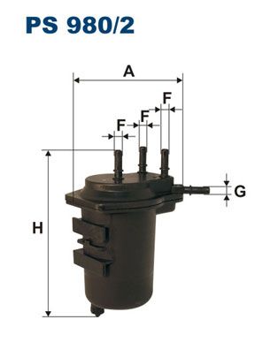 FILTRON PS 980/2 Fuel Filter