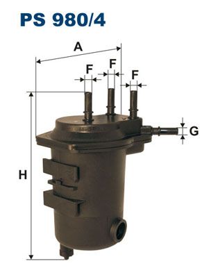 Fuel Filter FILTRON PS 980/4