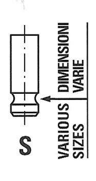 Intake Valve FRECCIA R4371/RCR