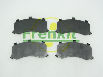 Anti-Squeal Foil, brake pad (back plate) FRENKIT 940034