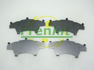 Anti-Squeal Foil, brake pad (back plate) FRENKIT 940051