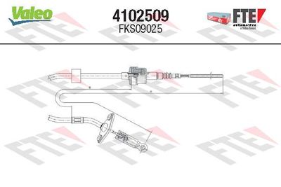 Cable Pull, clutch control FTE 4102509