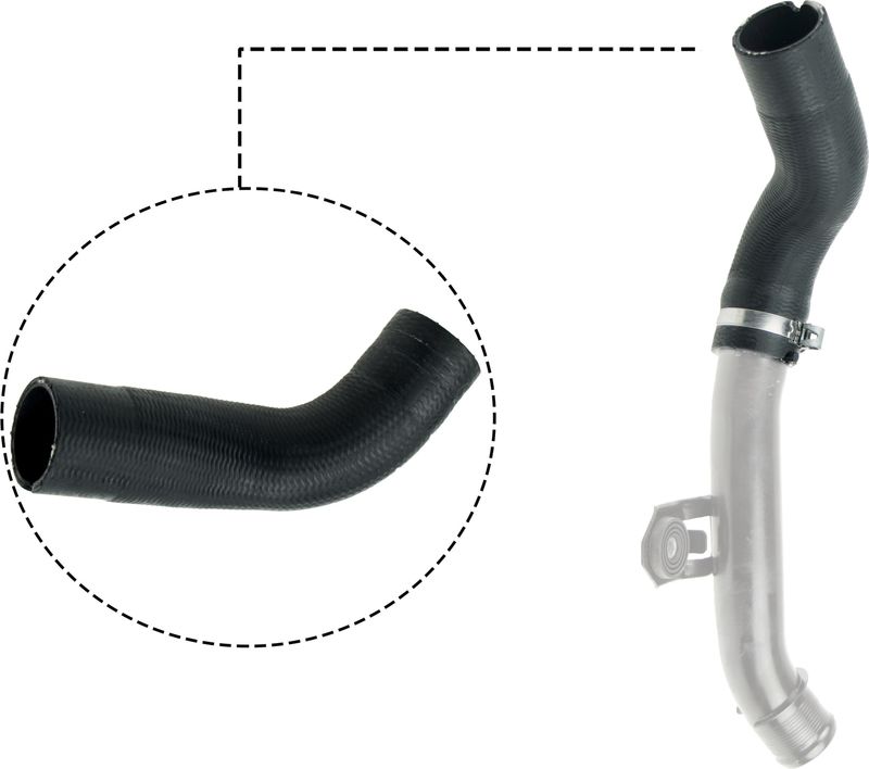 GATES 09-0076 Charge Air Hose