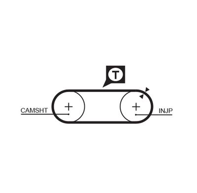 Timing Belt GATES 5034