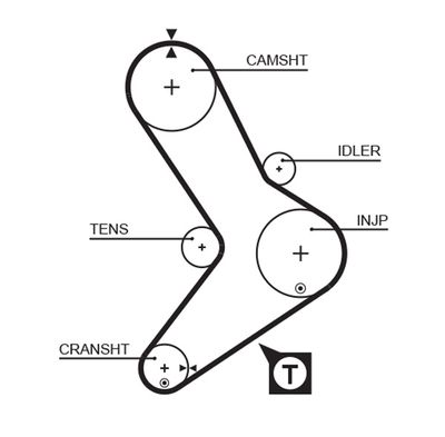 Timing Belt GATES 5039