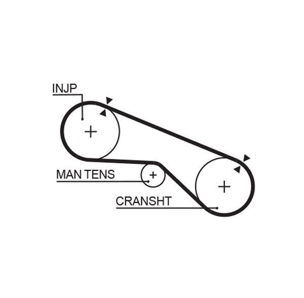 GATES 5199 Timing Belt