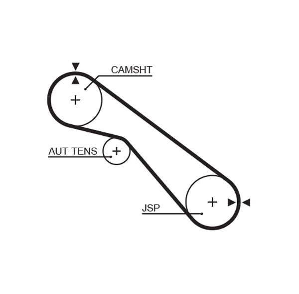 GATES 5405XS Timing Belt