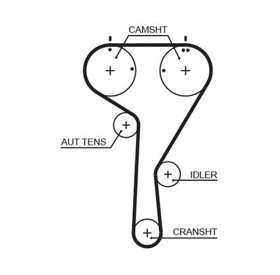 Timing Belt GATES 5680XS