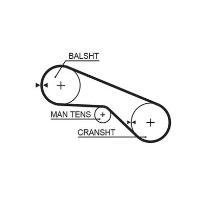 Timing Belt GATES T280