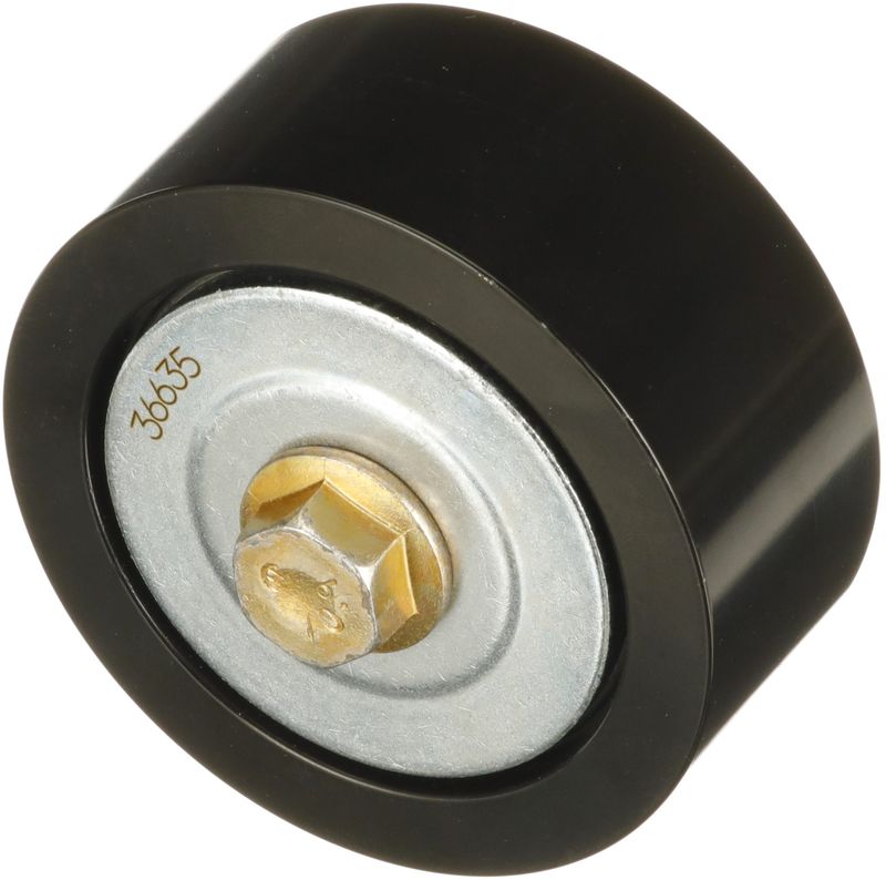 GATES T36635 Deflection/Guide Pulley, V-ribbed belt