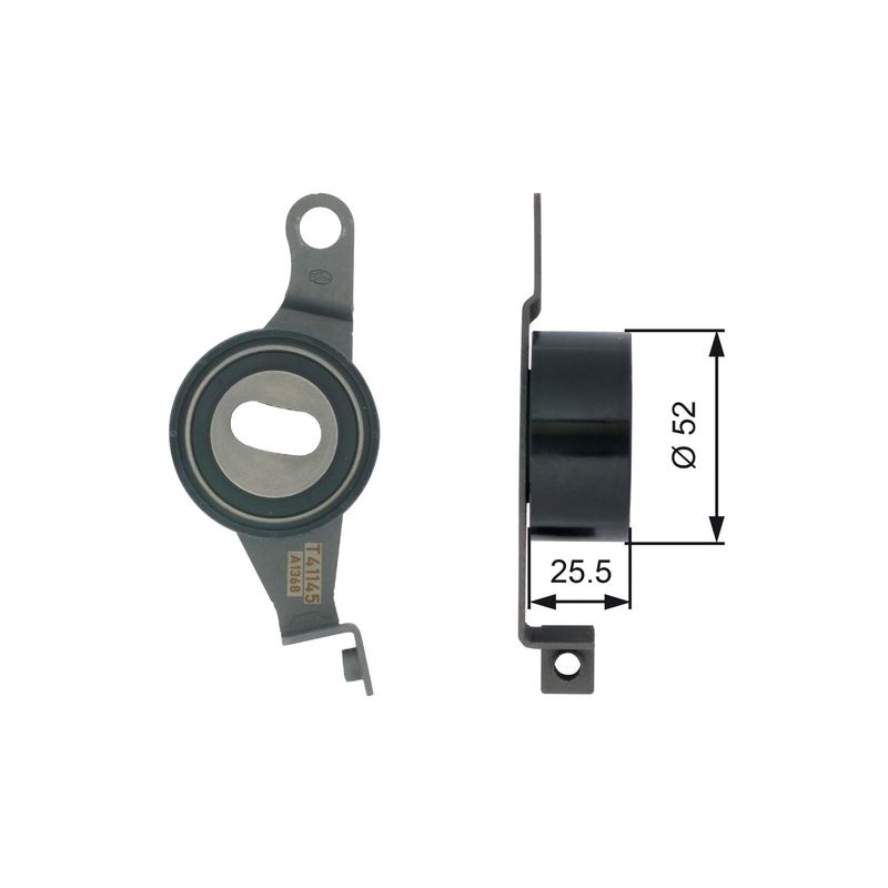 GATES T41145 Tensioner Pulley, timing belt