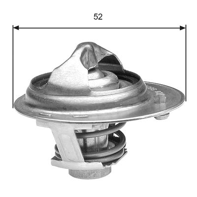 Thermostat, coolant GATES TH30188G1