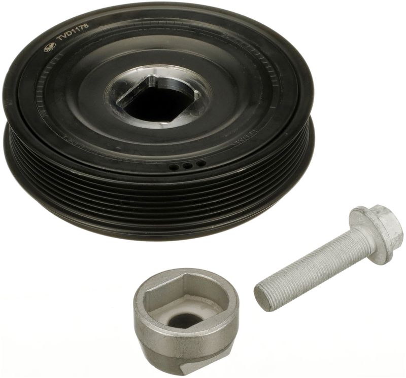 GATES TVD1176A Belt Pulley, crankshaft