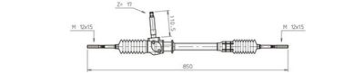 Steering Gear GENERAL RICAMBI AB4007