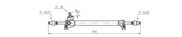 GENERAL RICAMBI CI4004 Steering Gear