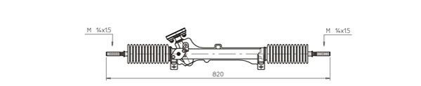 GENERAL RICAMBI CI4015 Steering Gear