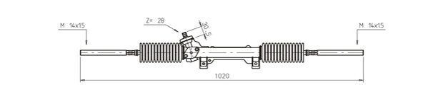 GENERAL RICAMBI CI4026 Steering Gear