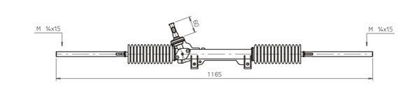 GENERAL RICAMBI CI4031 Steering Gear