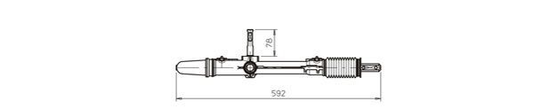 GENERAL RICAMBI CI4036 Steering Gear