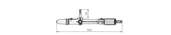 GENERAL RICAMBI CI4038 Steering Gear