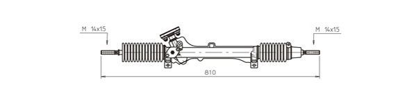 GENERAL RICAMBI CI4044 Steering Gear