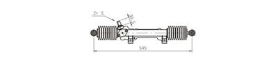 Steering Gear GENERAL RICAMBI PE4001