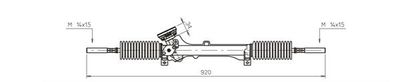 Steering Gear GENERAL RICAMBI PE4030