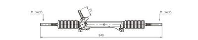 Steering Gear GENERAL RICAMBI PE4040