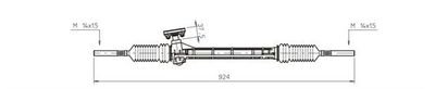 Steering Gear GENERAL RICAMBI RE4005