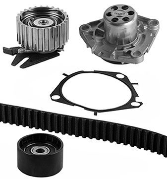 Water Pump & Timing Belt Kit GRAF KP1352-6