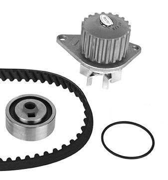 Water Pump & Timing Belt Kit GRAF KP628-2