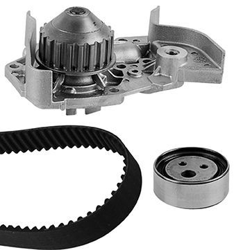 Water Pump & Timing Belt Kit GRAF KP633-1