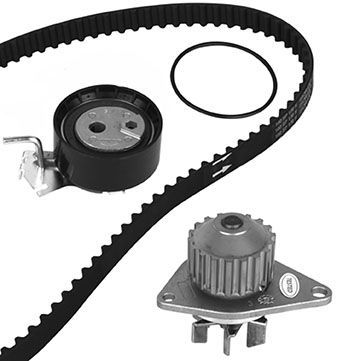 Water Pump & Timing Belt Kit GRAF KP837-2