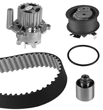 Water Pump & Timing Belt Kit GRAF KP879-1