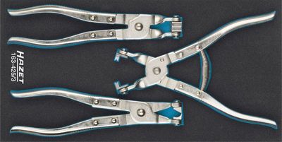 Pliers Set, hose clamps HAZET 163-425/3