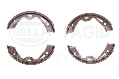 Brake Shoe Set, parking brake HELLA PAGID 8DA 355 050-961