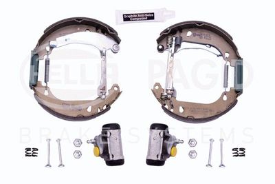 Brake Shoe Set HELLA PAGID 8DB 355 003-701