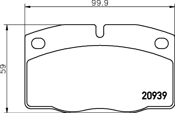 HELLA PAGID 8DB 355 007-251 Brake Pad Set, disc brake