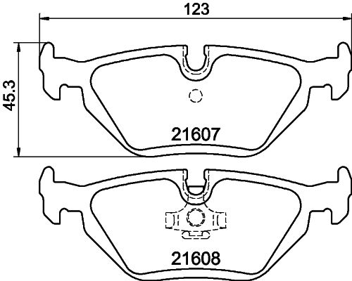 HELLA PAGID 8DB 355 007-511 Brake Pad Set, disc brake