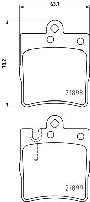 HELLA PAGID 8DB 355 008-451 Brake Pad Set, disc brake