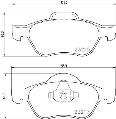 Brake Pad Set, disc brake HELLA PAGID 8DB 355 009-091