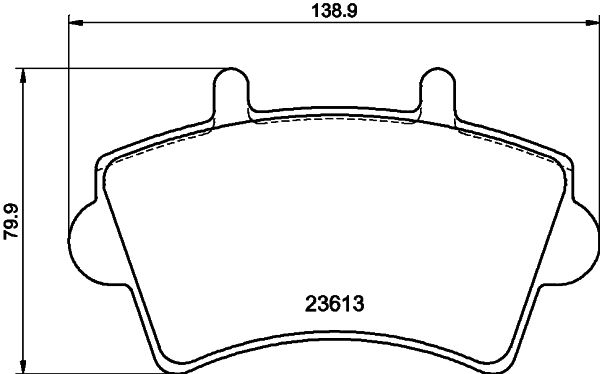 HELLA PAGID 8DB 355 010-021 Brake Pad Set, disc brake