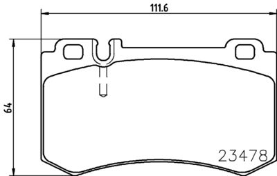 Brake Pad Set, disc brake HELLA PAGID 8DB 355 010-291