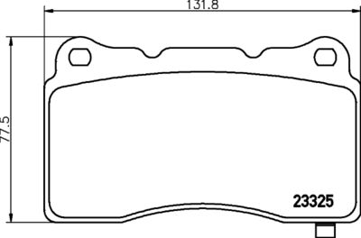 Brake Pad Set, disc brake HELLA PAGID 8DB 355 014-451