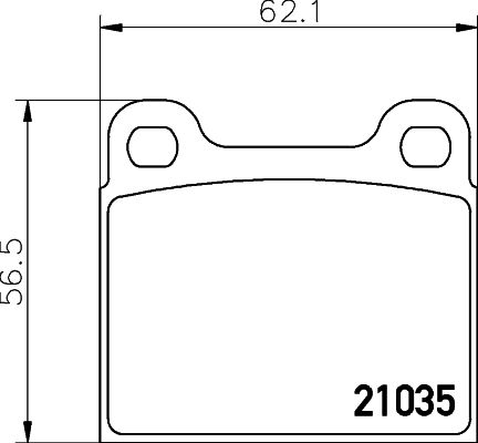 HELLA PAGID 8DB 355 017-441 Brake Pad Set, disc brake