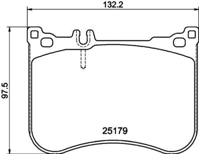 Brake Pad Set, disc brake HELLA PAGID 8DB 355 021-211