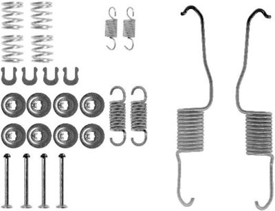 Accessory Kit, brake shoes HELLA PAGID 8DZ 355 200-161