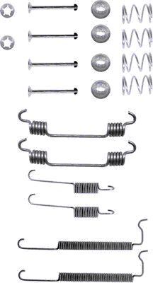 Accessory Kit, brake shoes HELLA PAGID 8DZ 355 200-251