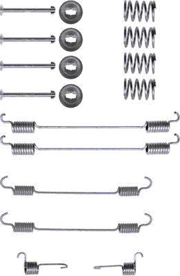 Accessory Kit, brake shoes HELLA PAGID 8DZ 355 200-381