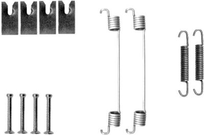 Accessory Kit, brake shoes HELLA PAGID 8DZ 355 200-701